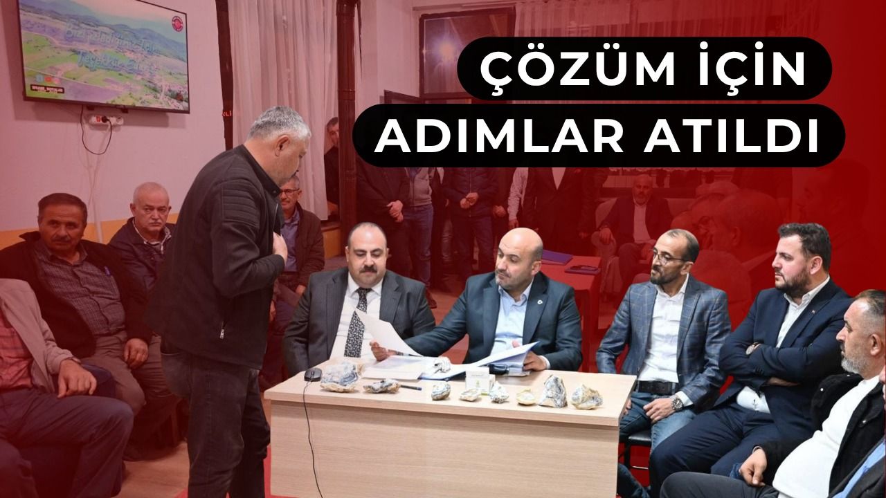Başkan Hamamcı ve AK Parti Heyeti, Dereyalak Köyü Derneği’ni Ziyaret Etti