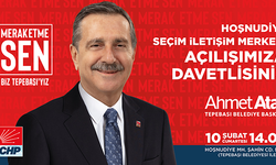 Başkan Ataç ilk Seçim İletişim Merkezi’ni açıyor