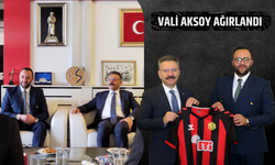 Vali Aksoy'dan Eskişehirspor'a ziyaret