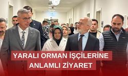 Yangında yaralanan kahramanlara destek
