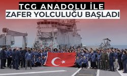 Zafer Haftası’nda TCG Anadolu ile Zafer Yolculuğu Başladı