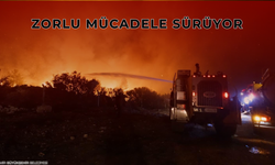 Buca’da Başlayan Yangın Sarnıç’a Ulaştı