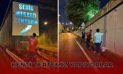 Büyükşehir’in uyumayan ekibi iş başında