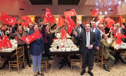 Cumhuriyet coşkusu  muhtarlarla kutlandı