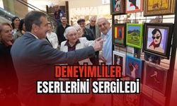 Deneyimli vatandaşlar el emeklerini sergiledi