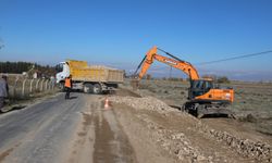 BÜYÜKŞEHİR BELEDİYESİNDEN ÇİFTELER’E 30 KİLOMETRELİK YOL ÇALIŞMASI