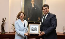 DP Lideri Uysal’dan Başkan Ünlüce’ye Nezaket Ziyareti