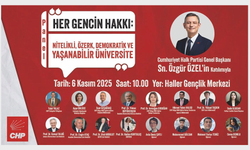Özgür Özel Eskişehir’de düzenlenecek panele katılacak
