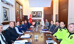 İl Güvenlik ve Asayiş Koordinasyon Toplantısı, Vali Aksoy Başkanlığında Gerçekleştirildi