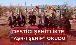 Destici Ağdam Şehitliği'ni ziyaret etti