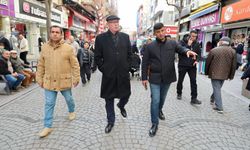 Başkan Kurt’tan Asarcıklı Caddesi’nde inceleme ve esnaf ziyareti