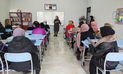 Kadına yönelik şiddete karşı farkındalık çalışmaları tamamlandı