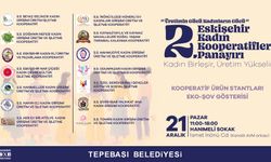 Eskişehir Kadın Kooperatifleri Panayırı ikinci kez düzenleniyor