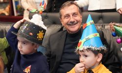 Ataç, yeni yılı çocuklarla kutladı!