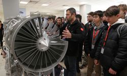 Millî havacılık motorları TEI ile öğrencilerle buluştu