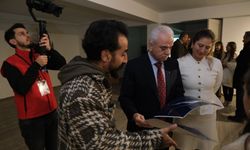 Dora Yapı’da sanat buluşması: ETO yönetimi sergiye katıldı