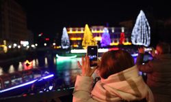 Eskişehir 2026’ya ışıklar içinde girdi