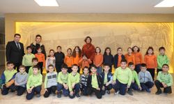 Minikler Başkan Ünlüce ile buluştu