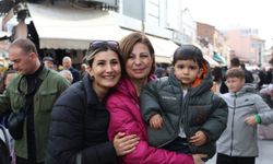 Başkan Ünlüce bayram coşkusunu halkla yaşadı