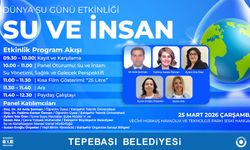 'Su ve İnsan' paneliyle farkındalık oluşturulacak