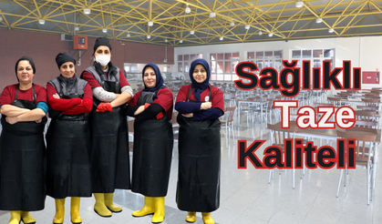 ESTÜ'de yemek üretim süreci başlıyor
