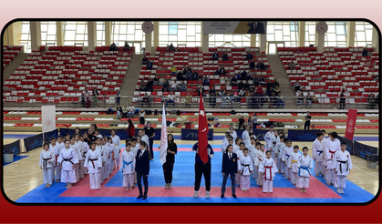 Karate il birinciliği müsabakaları tamamlandı