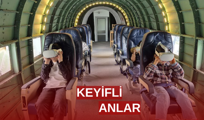218 çocuk sanal tura katıldı