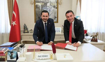 Sivrihisar ve Yeşilçiftlik Belediyeleri Arasında Kardeş Belediye Protokolü İmzalandı