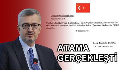 İletişim Başkanlığına Burhanettin Duran atandı