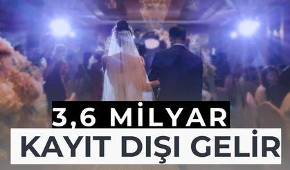 Lüks Düğün Sektöründe 3,6 Milyar Liralık Kayıt Dışı Gelir Ortaya Çıkarıldı