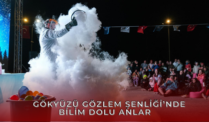Gökyüzü Gözlem Şenliği’nde Bilim Dolu Anlar