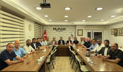 Kaymakam Yücel’den MÜSİAD Eskişehir’e Ziyaret