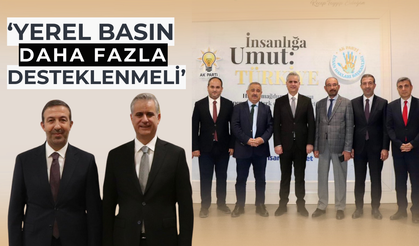 Türkiye Basın Federasyonu’ndan Hasan Basri Yalçın’a Ziyaret