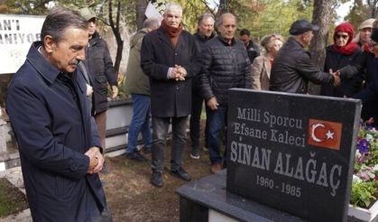 Efsane Kaleci Sinan Alağaç’a Vefa