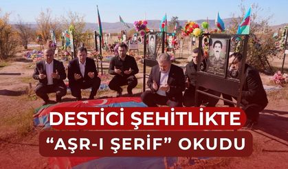 Destici Ağdam Şehitliği'ni ziyaret etti