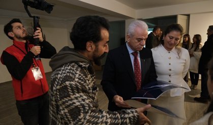 Dora Yapı’da sanat buluşması: ETO yönetimi sergiye katıldı