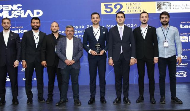 Genç MÜSİAD Eskişehir Türkiye genelinde en başarılı 1. Şube oldu.