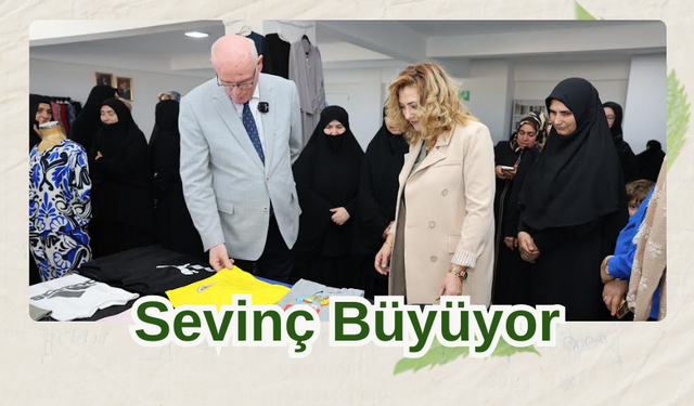 Kadınlar üretiyor, Sevinç büyüyor