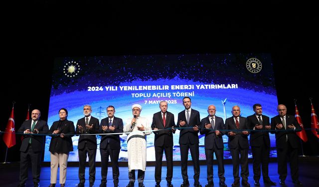 Dönmez Yenilenebilir Enerji Açılış Töreni'ne Katıldı