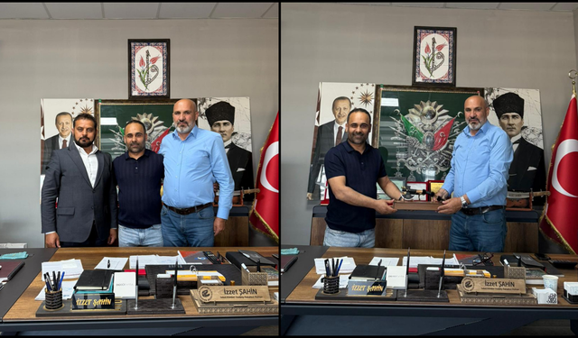 Yıldırım'dan Şahin'e ziyaret