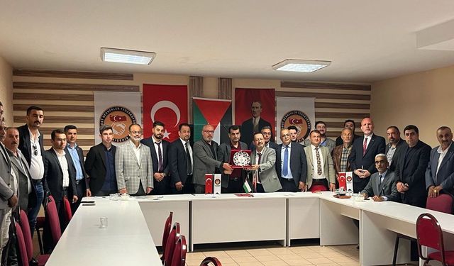 Eskişehir Dost Dernekler Federasyonu ile Filistinli İş İnsanları Arasında İş Birliği Protokolü
