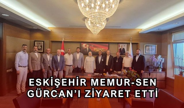Gürcan’a tebrik ziyareti