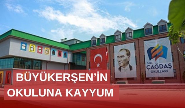 Büyükerşen'in kurduğu okula kayyum atandı