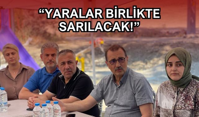Yangın Bölgesinde Yaralar Sarılıyor