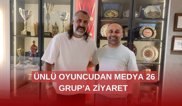 KURTLAR VADİSİNİN ABDÜLHEY’İNDEN MEDYA 26 GRUP’A ZİYARET