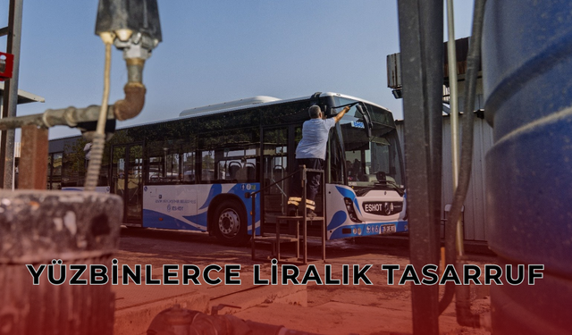ESHOT Her Ay 2 Bin Ton Su Tasarrufu Sağlıyor