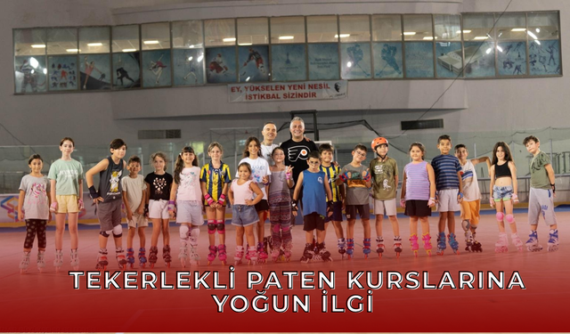 Bornova’da Tekerlekli Paten Zamanı