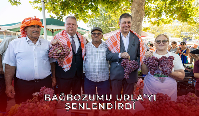 Urla’da Bağbozumu Heyecanı