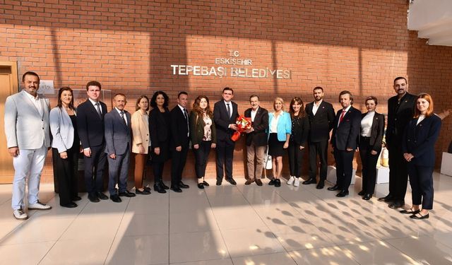CHP Tepebaşı Yönetiminden Başkan Ataç'a ziyaret