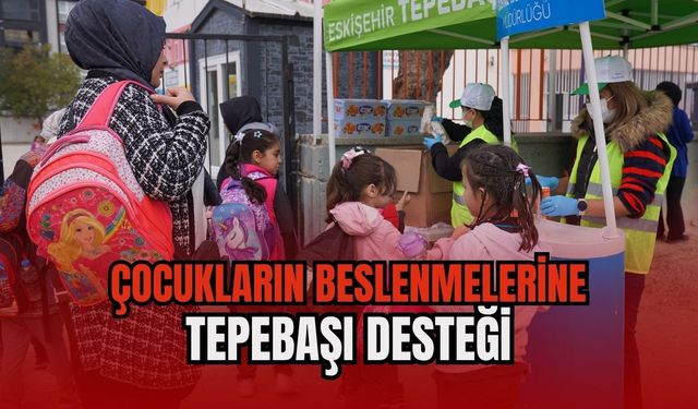 İlkokul çocuklarına  beslenme desteği
